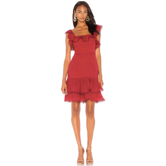 NWT KEEPSAKE the Label Too Close Dress Berry Size Small - Picture 1 of 15